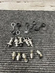 Hxchen 5 Sets 4-PIN Metal Female Thread Panel Connector 12MM GX12-4P Aviati. Fixed Price $15.00.