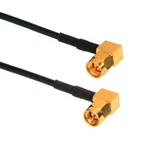 Amphenol CO-174RASMAX2-000.6 Black RG174 Coaxial Cable, 50 Ohm, Right. Fixed Price $15.95.