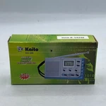 Kaito KA-208 Am/fm Mini Clock Radio Alarm Band Digital Receiver W/box & Manual. Fixed Price $19.99.