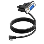 Mini Usb To RS232 Serial Adapter, Dafensoy Right Turn 5 Pin Black. Fixed Price $13.38.