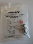 Amphenol 31-212 Rfx Bnc Clamp-solder Plug For RG-59,62. Fixed Price $18.00.