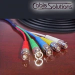 Canare V5-3C Jacketed Rgbhv Video "snake" Cable Bnc/bnc Or Bnc/rca 1.5M. Fixed Price $104.52.