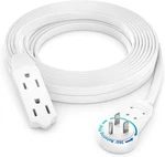 Maximm Cable 15 Ft 360 Rotating Flat Plug Extension Cord/wire, 16 Awg Multi. Fixed Price $32.95.