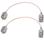 Tuolnk Uhf Cable RG316 SO239 To Female Rf Coax 8INCH (20CM) PL259 .... Fixed Price $12.04.
