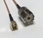 Sma Plug To Uhf Female SO239 Rf Coax Cable Adapter RG316 12 Inch 30CMUSA.... Fixed Price $8.98.