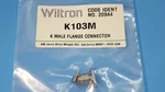 One Pc- Male Flange Connector, Wiltron, K103M. Fixed Price $75.00.
