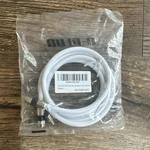 G-plug RG6 Coaxial Cable White Male To Round GP-FSAT-6FT. Fixed Price $9.89.