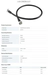 Commscope L4A-DMDM-8-P LDF4-50A Sureflex Jumper Cable 7-16 Din Male, Ft. Fixed Price $125.41.