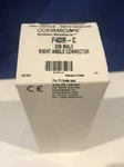 New Commscope Andrew Solutions F4DR-C Din Male Right Angle Connector. Fixed Price $14.95.