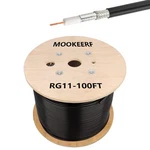 Mookeerf RG11 Coaxial Cable 100FT, 75 Ohm Low Loss, Outdoor/indoor. Fixed Price $102.28.