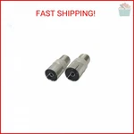 Uxcell 2PCS Antenna Catv Fm Pal Female To Jack Rf Coax Adapter. Fixed Price $8.49.