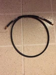 Telegartner 80CM Gold Coaxial G5 Sma Cable J01150A0031, J01151A0661, L01001E0003. Fixed Price $20.00.